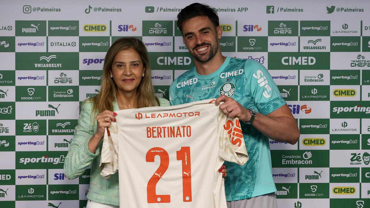 Bruno Bertinato analisa é apresentado no Palmeiras