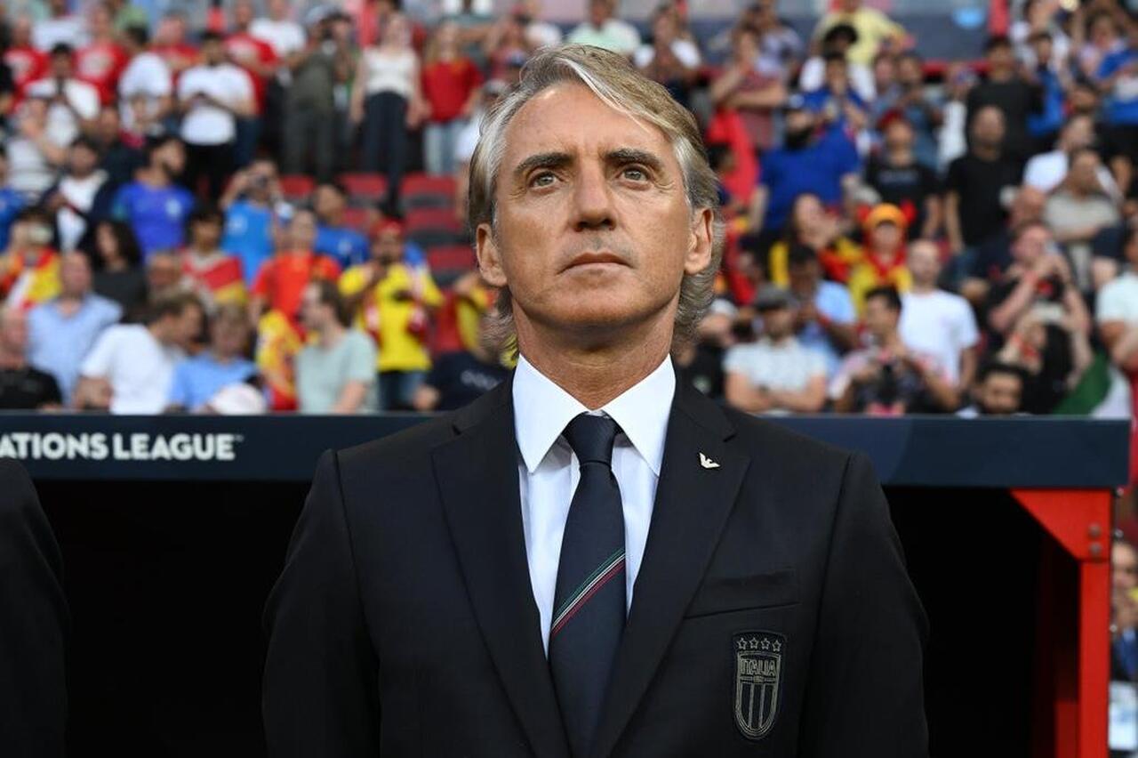 Mancini é apresentado como novo técnico da Itália