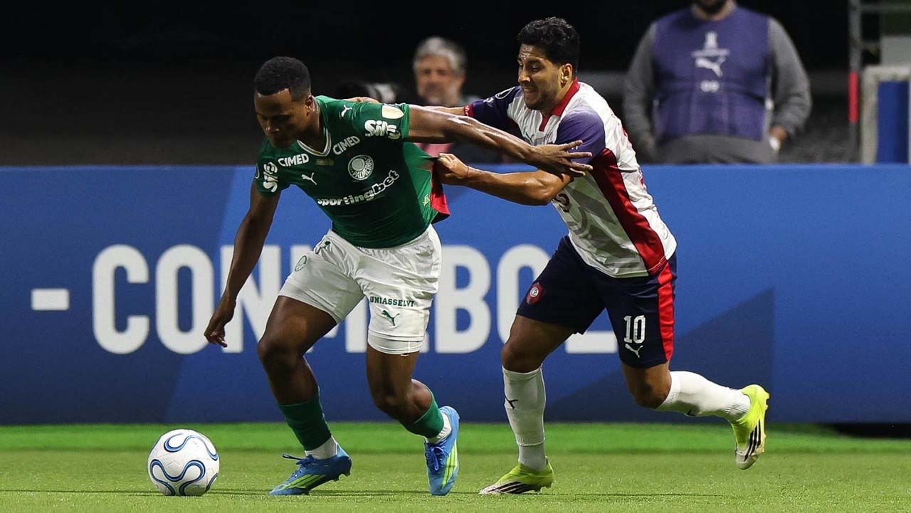 Palmeiras perde para o Cerro Porteño e vê vaga ameaçada na Libertadores