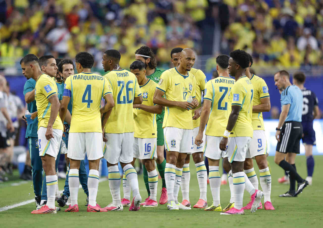 Brasil usou 22 dos 26 convocados na primeira fase