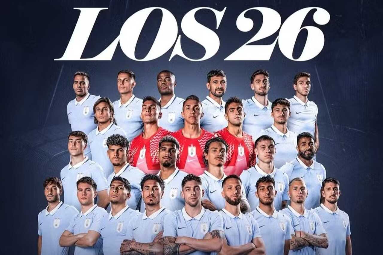 Uruguai divulga lista final de convocados para a Copa do Mundo Uruguai divulga lista final de convocados para a Copa do Mundo