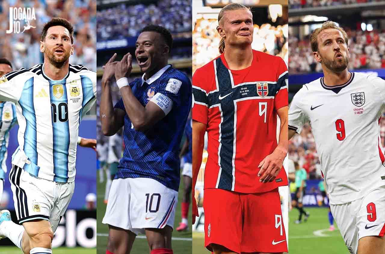 Artilheiros da Copa: Veja quem tem a melhor média