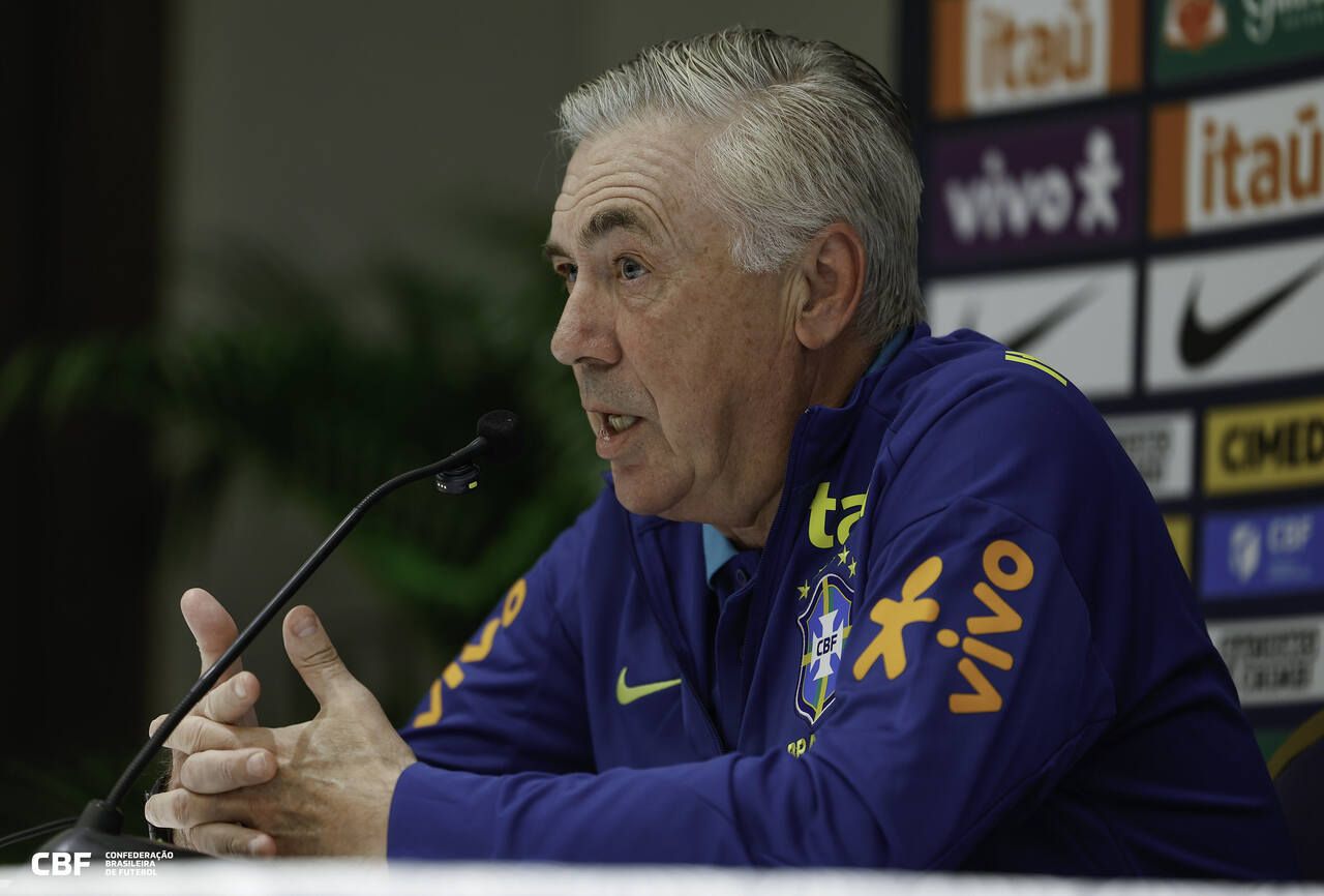 Ancelotti sobre Neymar fora da seleção: "Decisão técnica"