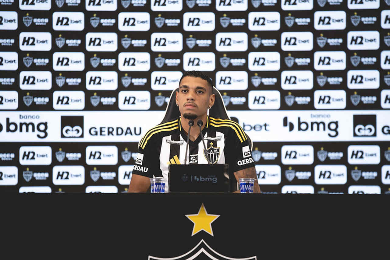 Ruan fala sobre sua situação física na chegada ao Atlético-MG