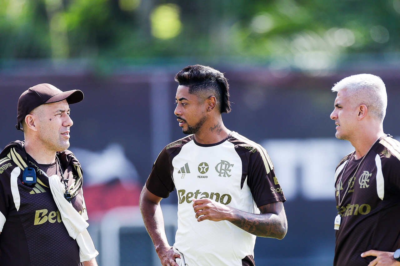 Imagem da noticia Bruno Henrique pode reforçar o Flamengo contra o Bragantino