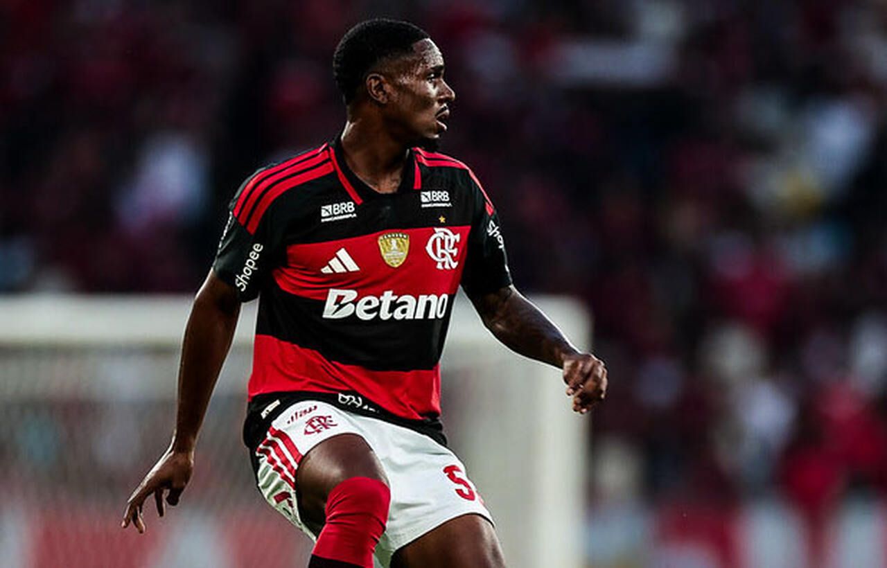 Evertton Araújo tem lesão grave e desfalca o Flamengo