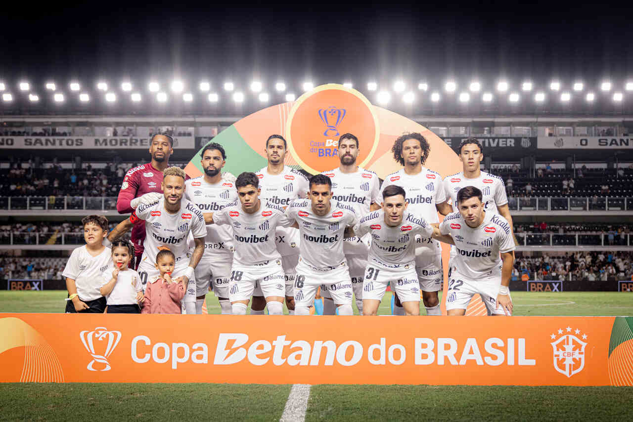 Santos registra pior público do ano em empate na Copa do Brasil
