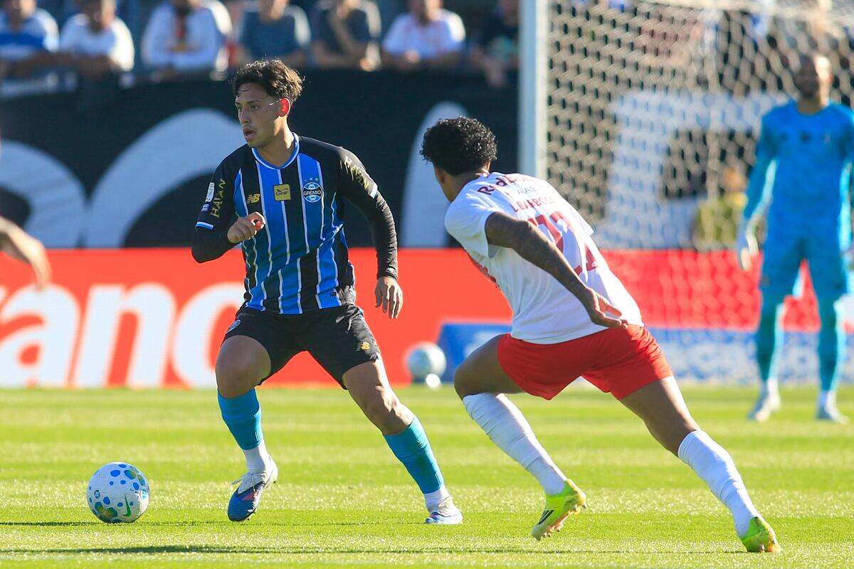 Gustavo Marques decide e Bragantino vence o Grêmio Gustavo Marques decide e Bragantino vence o Grêmio