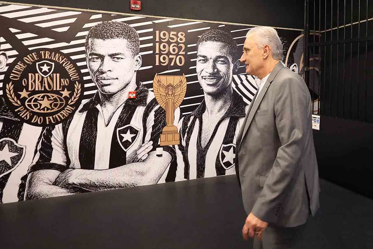 Tite é o 10º treinador do Botafogo na era SAF Tite é o 10º treinador do Botafogo na era SAF