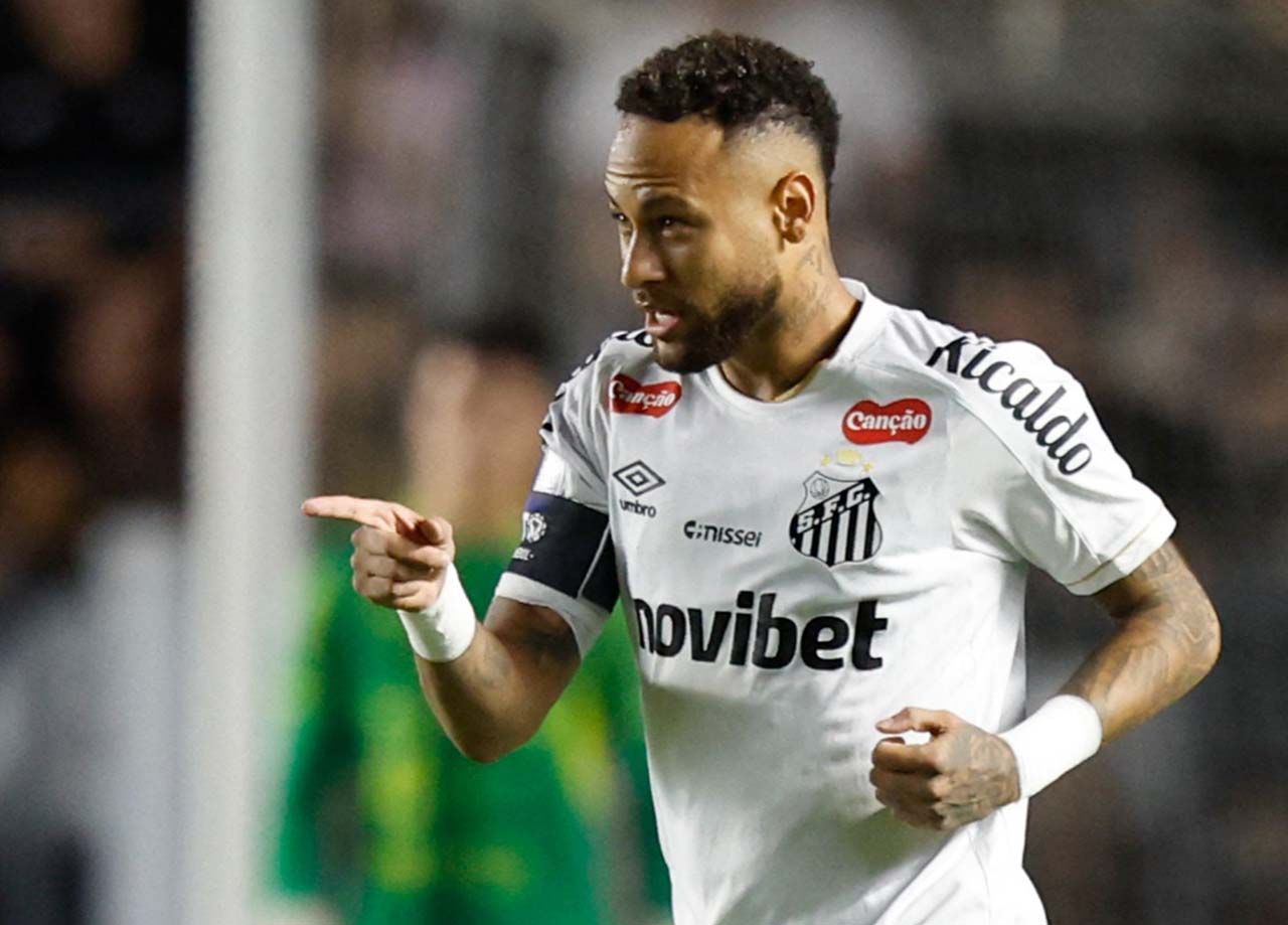 Imagem da noticia Neymar vai jogar os próximos quatro jogos do Santos para buscar vaga na Copa