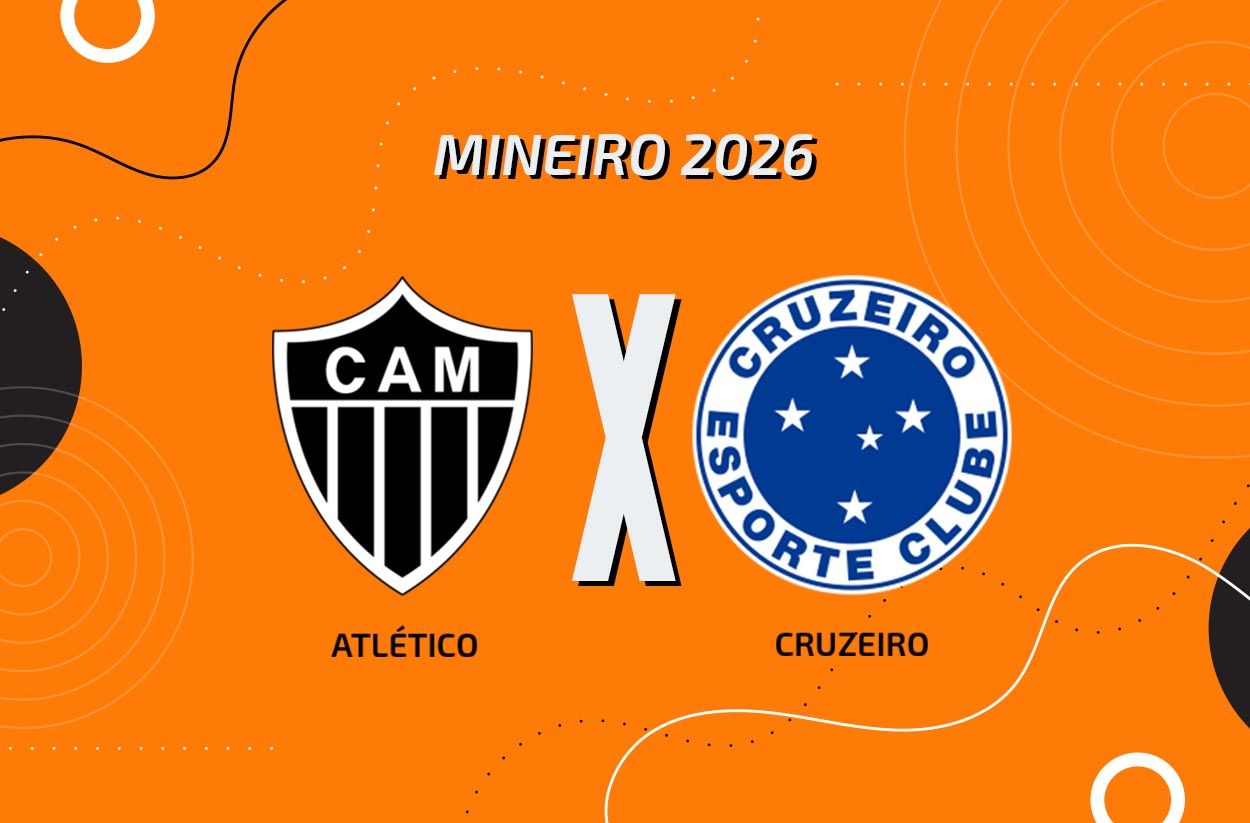 Atlético x Cruzeiro: onde assistir, escalações e arbitragem