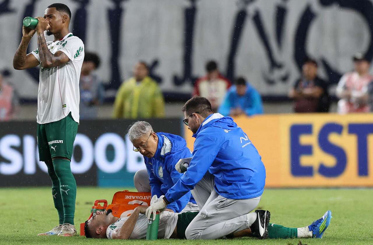Palmeiras descarta fratura em Andreas Pereira, que vira dúvida para Copa do Brasil