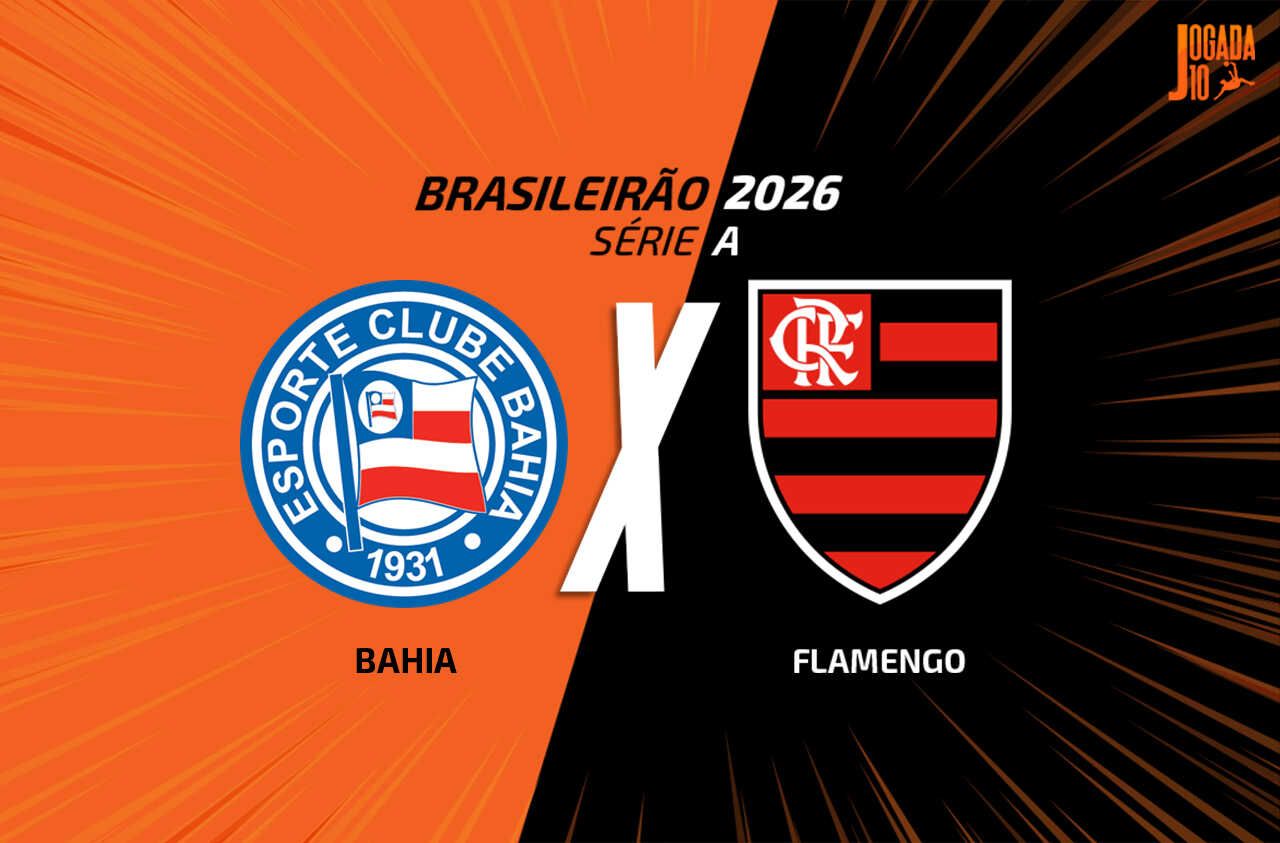 Bahia x Flamengo: onde assistir, escalações e arbitragem Bahia x Flamengo: onde assistir, escalações e arbitragem