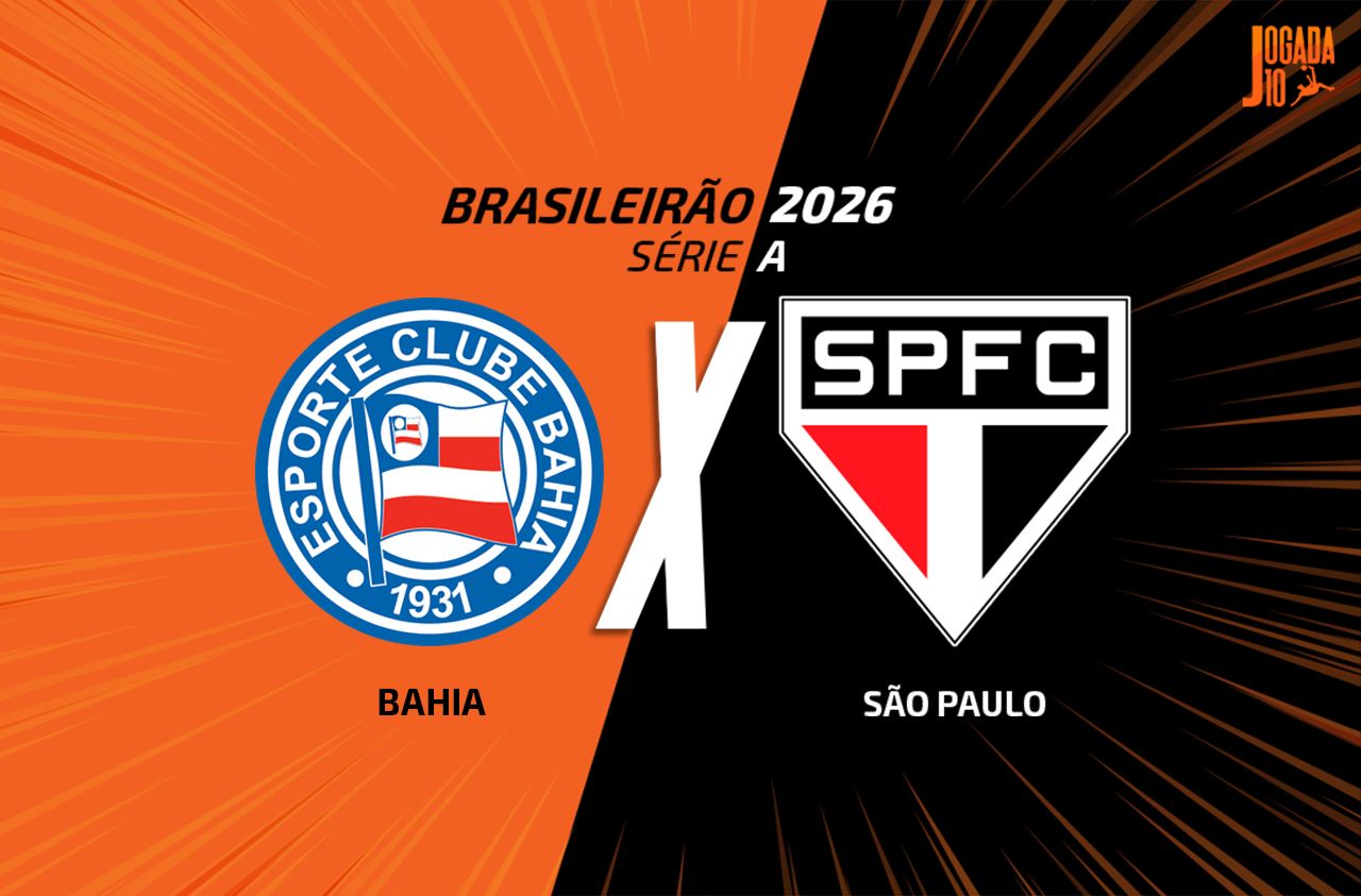 Bahia x São Paulo: onde assistir, escalações e arbitragem Bahia x São Paulo: onde assistir, escalações e arbitragem