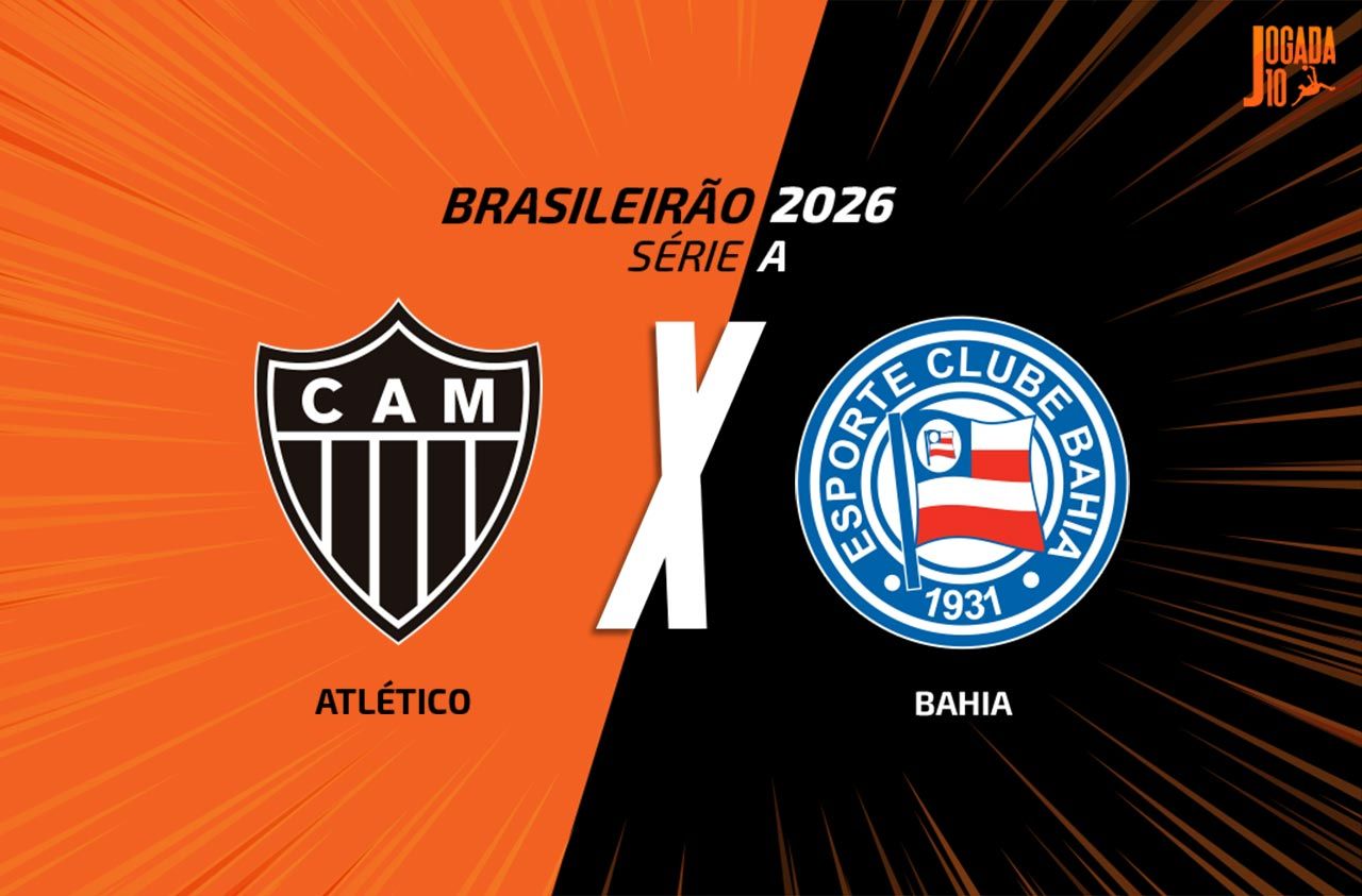 Atlético-MG x Bahia: onde assistir, escalações e arbitragem Atlético-MG x Bahia: onde assistir, escalações e arbitragem