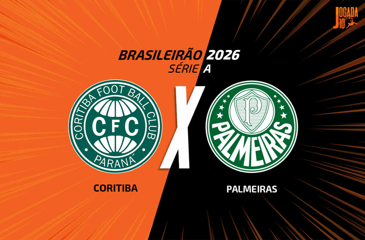 Coritiba x Palmeiras: onde assistir, escalações e arbitragem Coritiba x Palmeiras: onde assistir, escalações e arbitragem