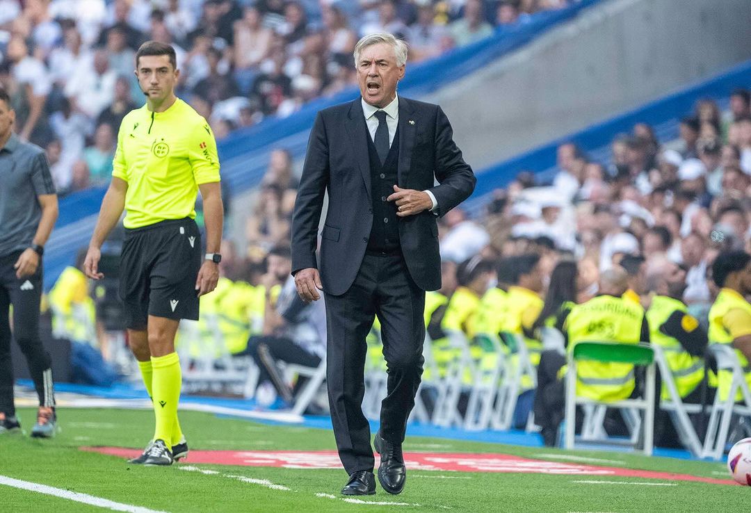 Carlo Ancelotti renova contrato com Real Madrid até junho de 2026