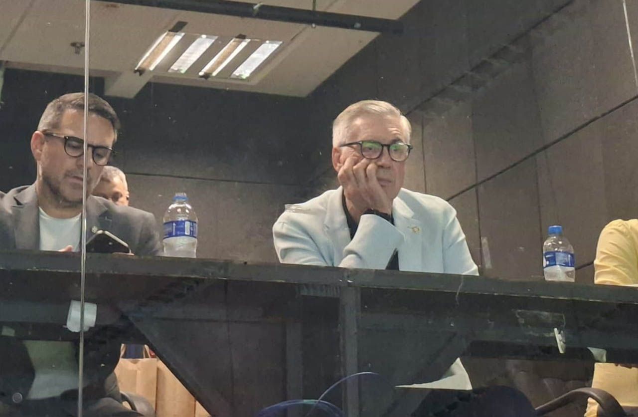 Ancelotti vai ao Clássico dos Milhões entre Flamengo e Vasco no domingo (3)