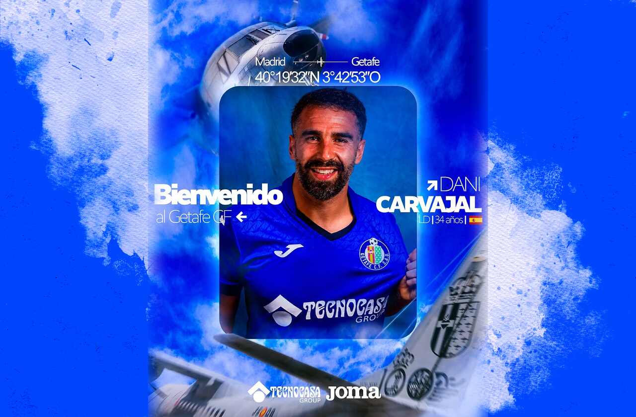 Carvajal acerta com o Getafe após deixar o Real Madrid