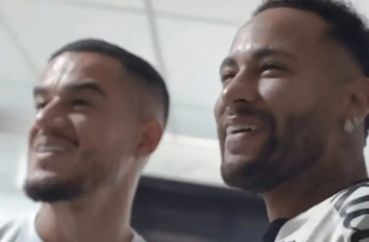 Neymar antecipa anúncio de Coutinho no Santos