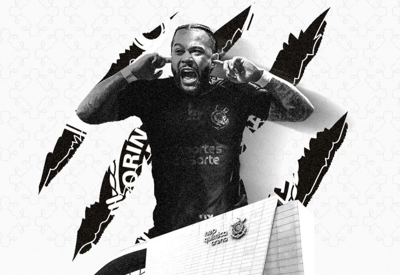 É oficial: Memphis Depay é o novo jogador do Corinthians. Foto: Divulgação/Corinthians