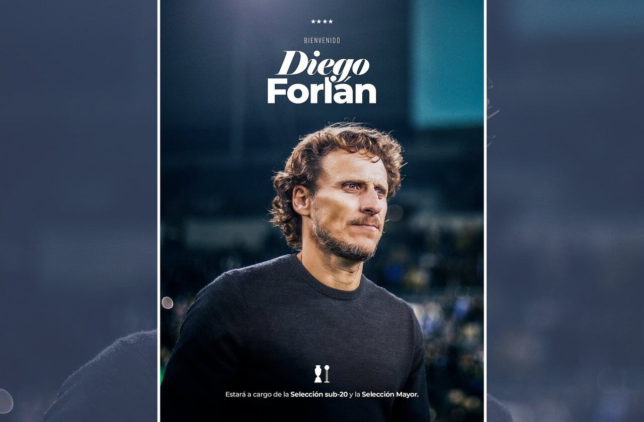 Forlán assume seleção do Uruguai como interino Forlán assume seleção do Uruguai como interino