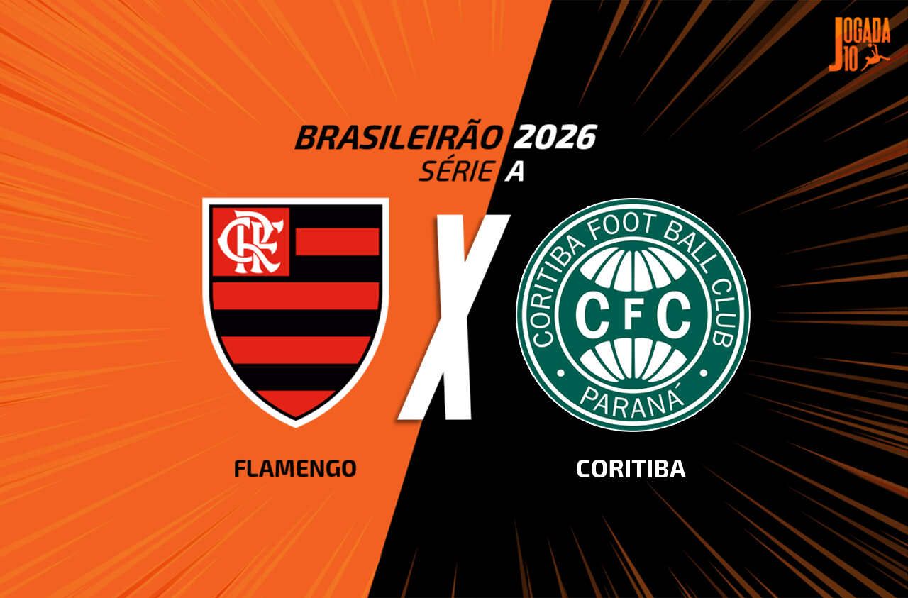Flamengo x Coritiba: onde assistir, escalações e arbitragem Flamengo x Coritiba: onde assistir, escalações e arbitragem