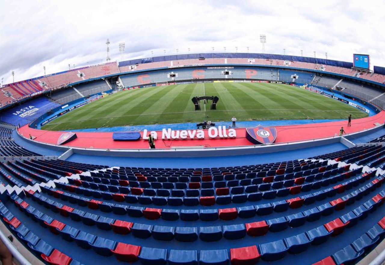 Final da Sul-Americana será no Estádio "La Nueva Olla", casa do Cerro Porteño. Foto: Divulgação/Conmebol