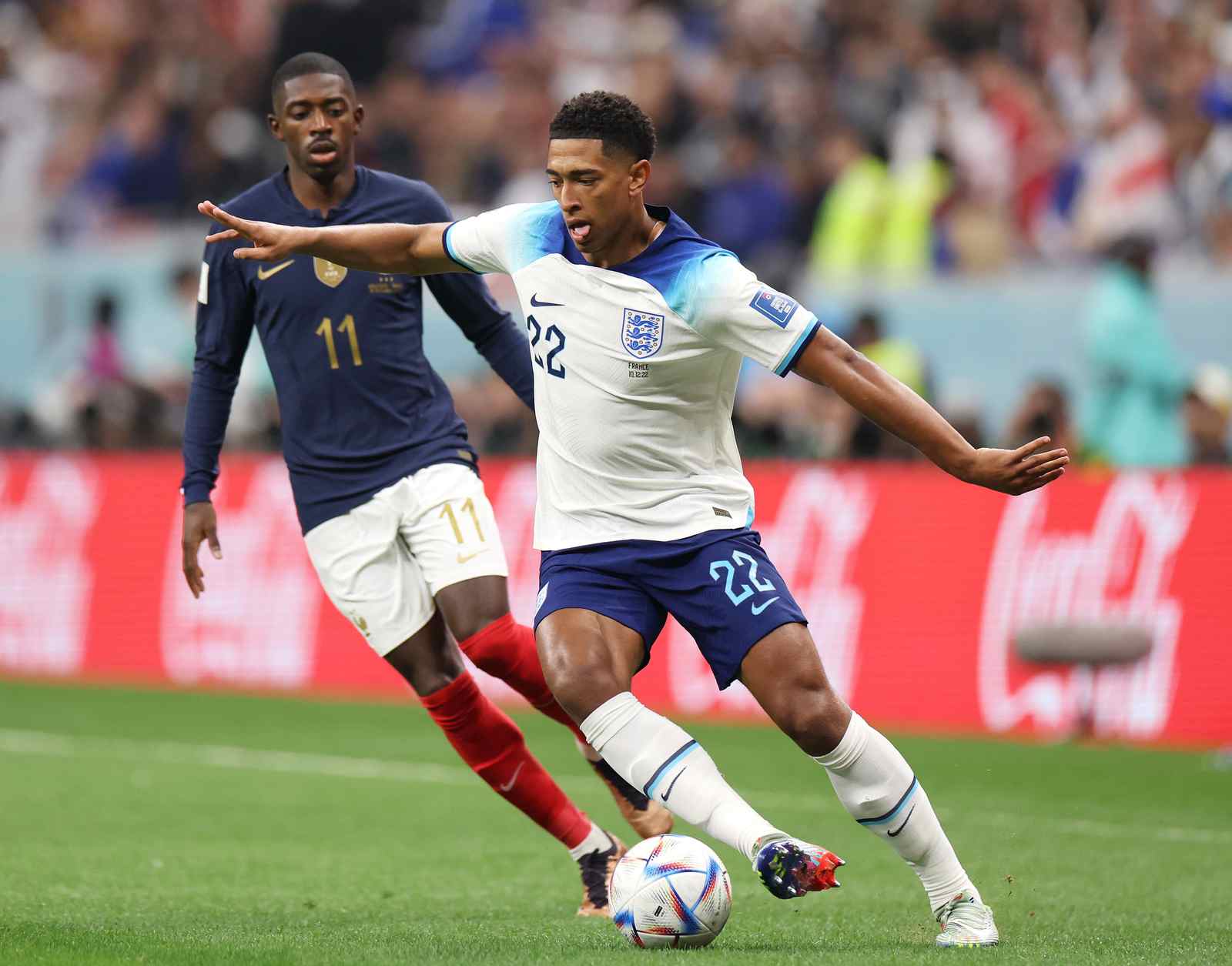 Com prêmio de consolação em jogo, França e Inglaterra revivem rivalidade histórica Com prêmio de consolação em jogo, França e Inglaterra revivem rivalidade histórica