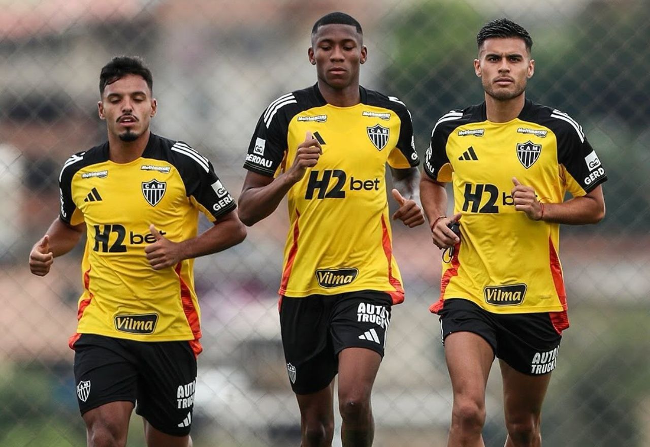 Gabriel Menino e Patrick são registrados no BID pelo Atlético-MG. Foto: Instagram/@atletico