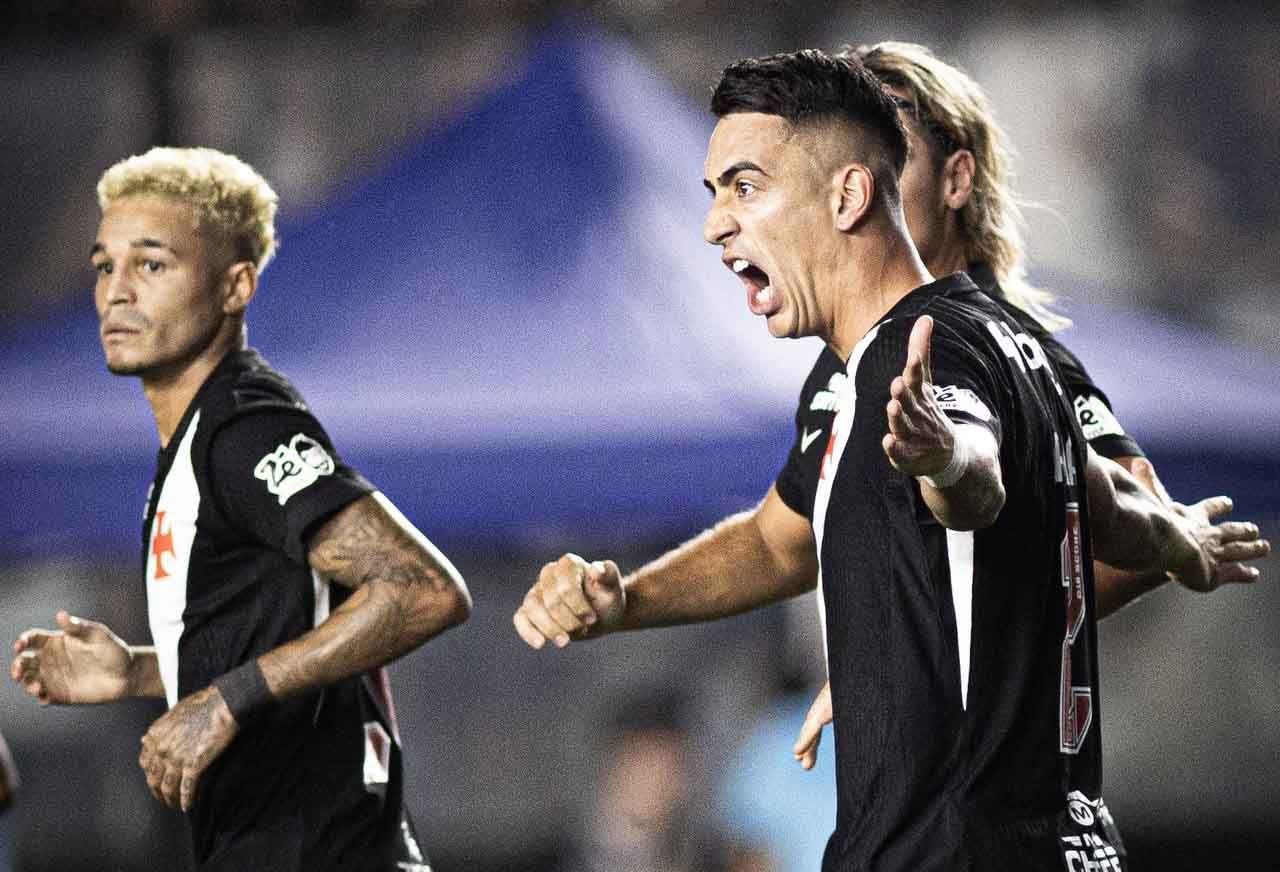Imagem da noticia Puma Rodríguez encerra jejum no Vasco e se torna o artilheiro da equipe na temporada