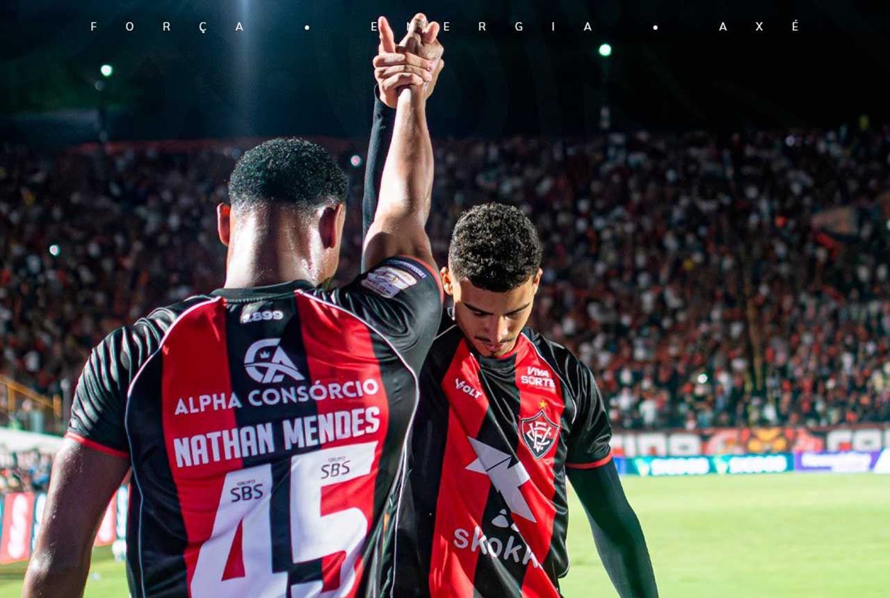 Vitória bate Inter e ganha fôlego no Brasileirão