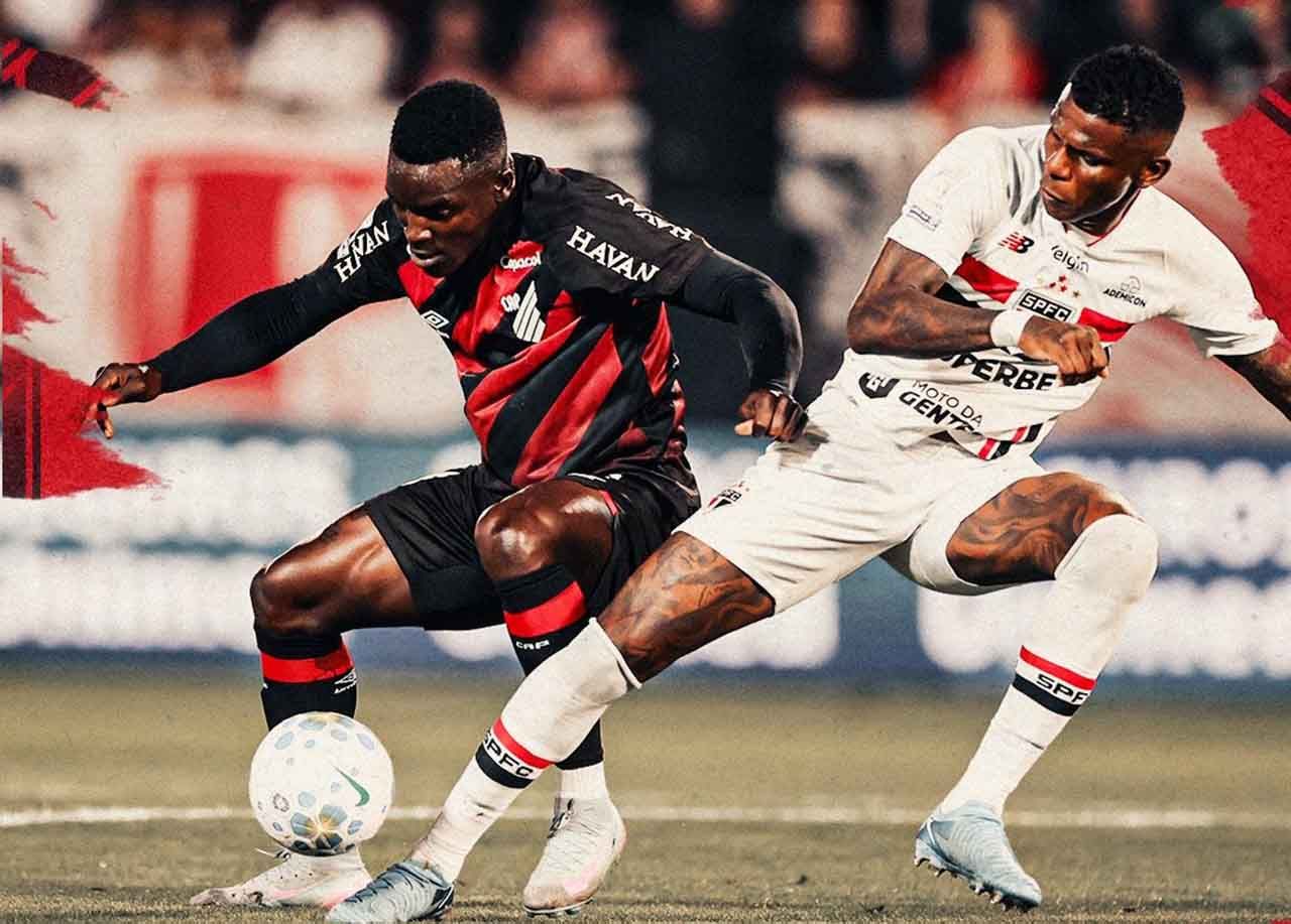 São Paulo toma virada em 5 minutos e perde para o Athletico