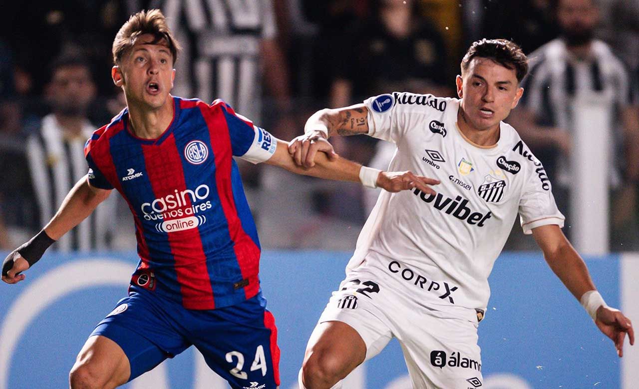 Santos volta a vacilar e tropeça em casa diante do San Lorenzo