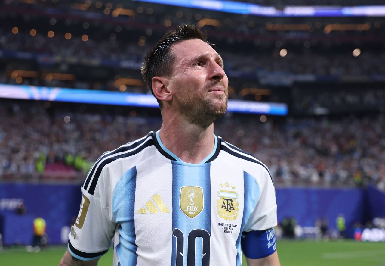 Argentina veste camisa especial para a final com homenagens Argentina veste camisa especial para a final com homenagens