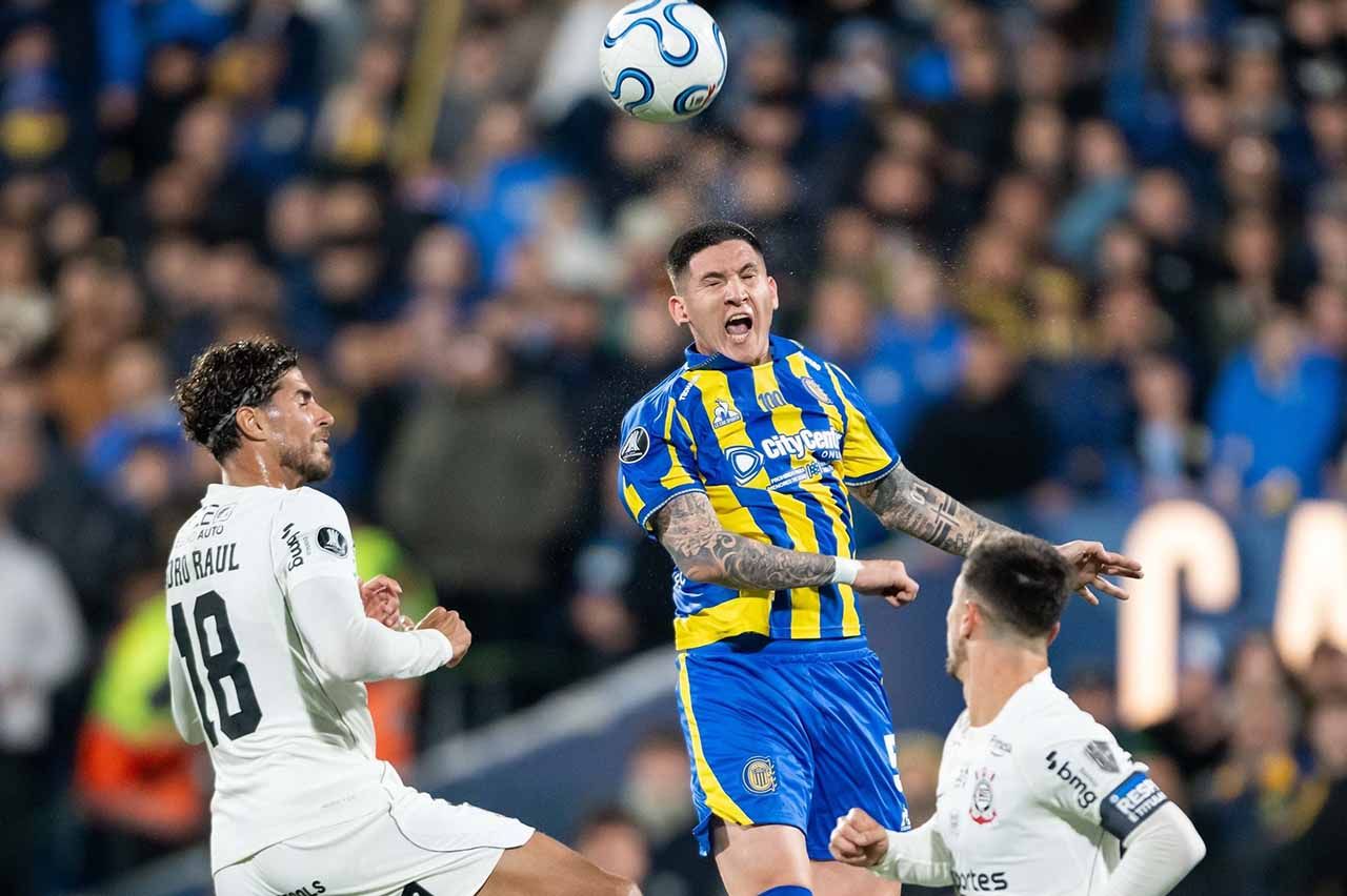 Corinthians empata com o Rosario Central pela Libertadores Corinthians empata com o Rosario Central pela Libertadores