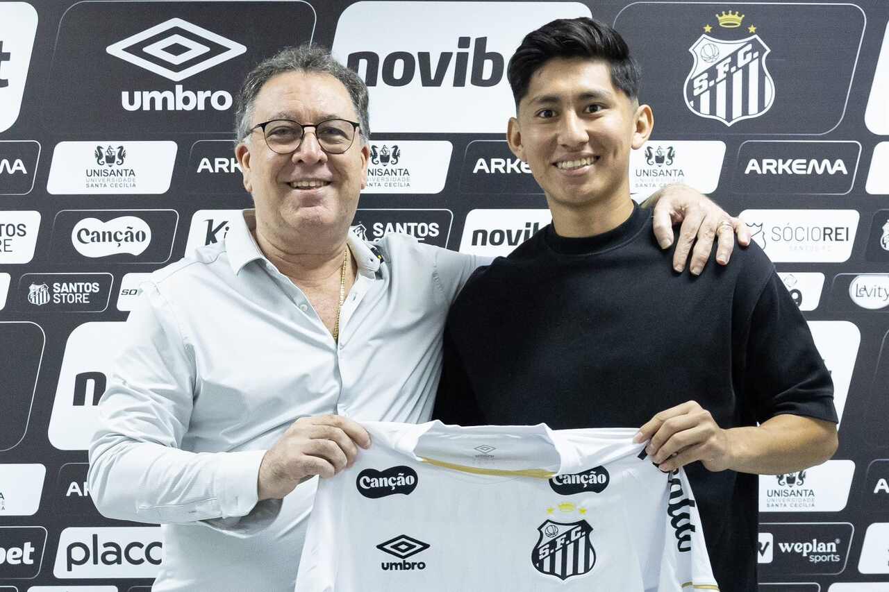 Santos anuncia renovação de Miguelito até 2029 Santos anuncia renovação de Miguelito até 2029