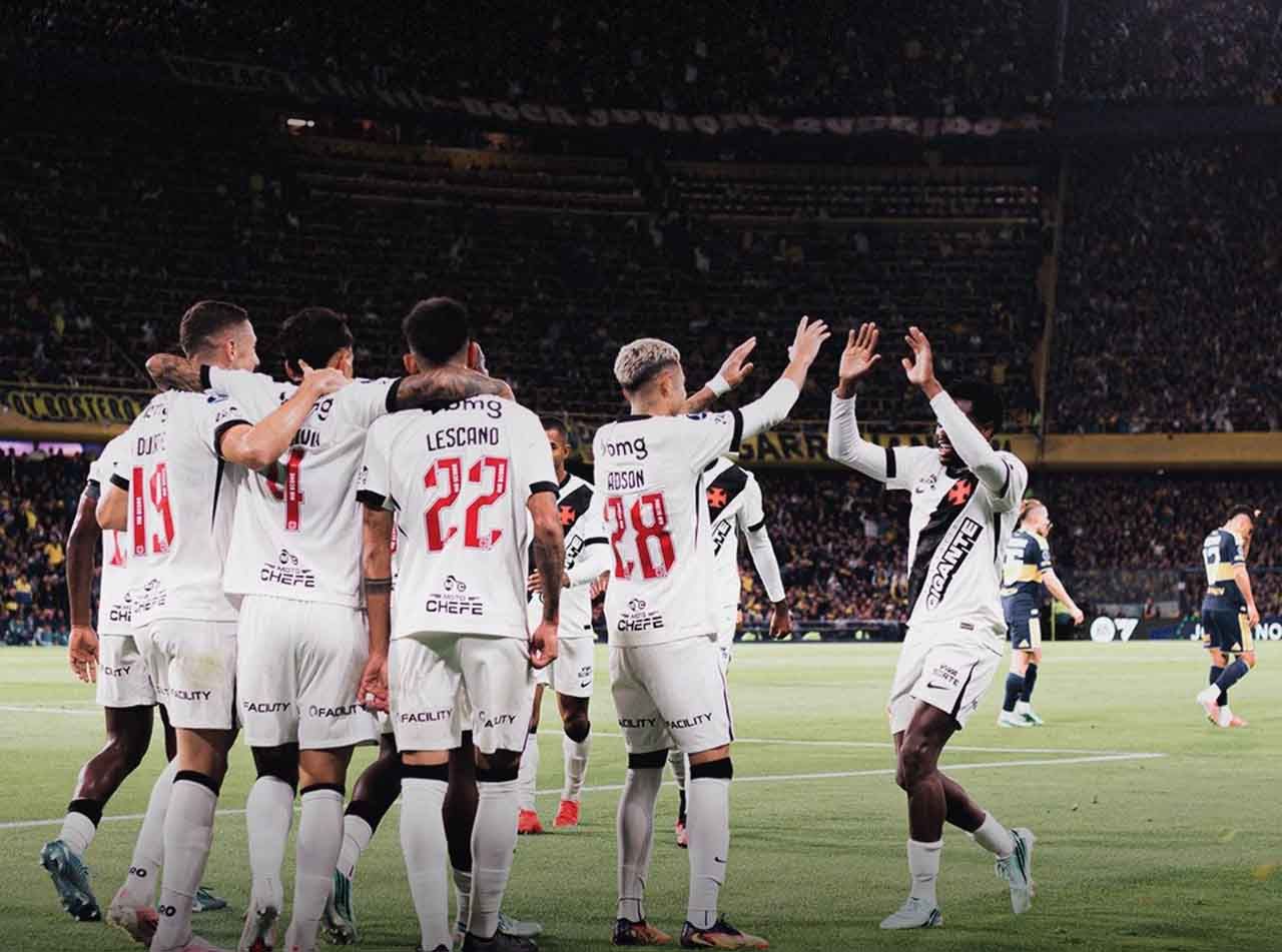 Vasco vence Boca na Bombonera e abre vantagem na semi da Sula Vasco vence Boca na Bombonera e abre vantagem na semi da Sula