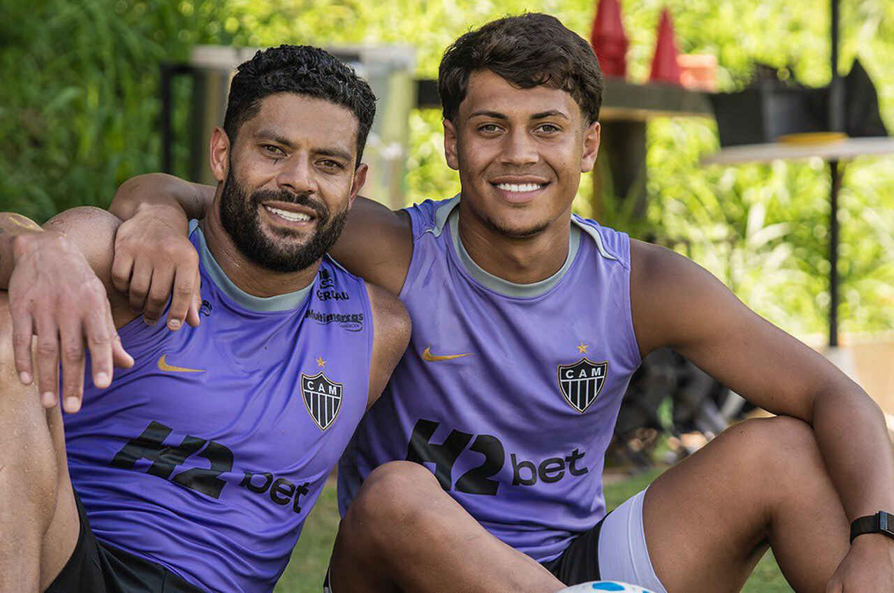 Imagem da noticia Hulk treina pela primeira vez com o filho no Atlético