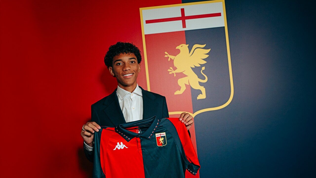 Robinho Jr é apresentado como novo reforço do Genoa