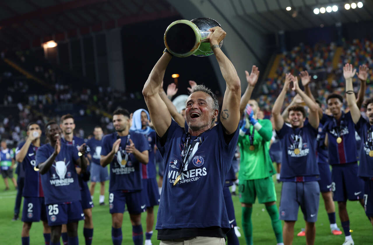 Luis Enrique cita pouco tempo de preparação e exalta empenho do PSG: "Lutou até o fim"