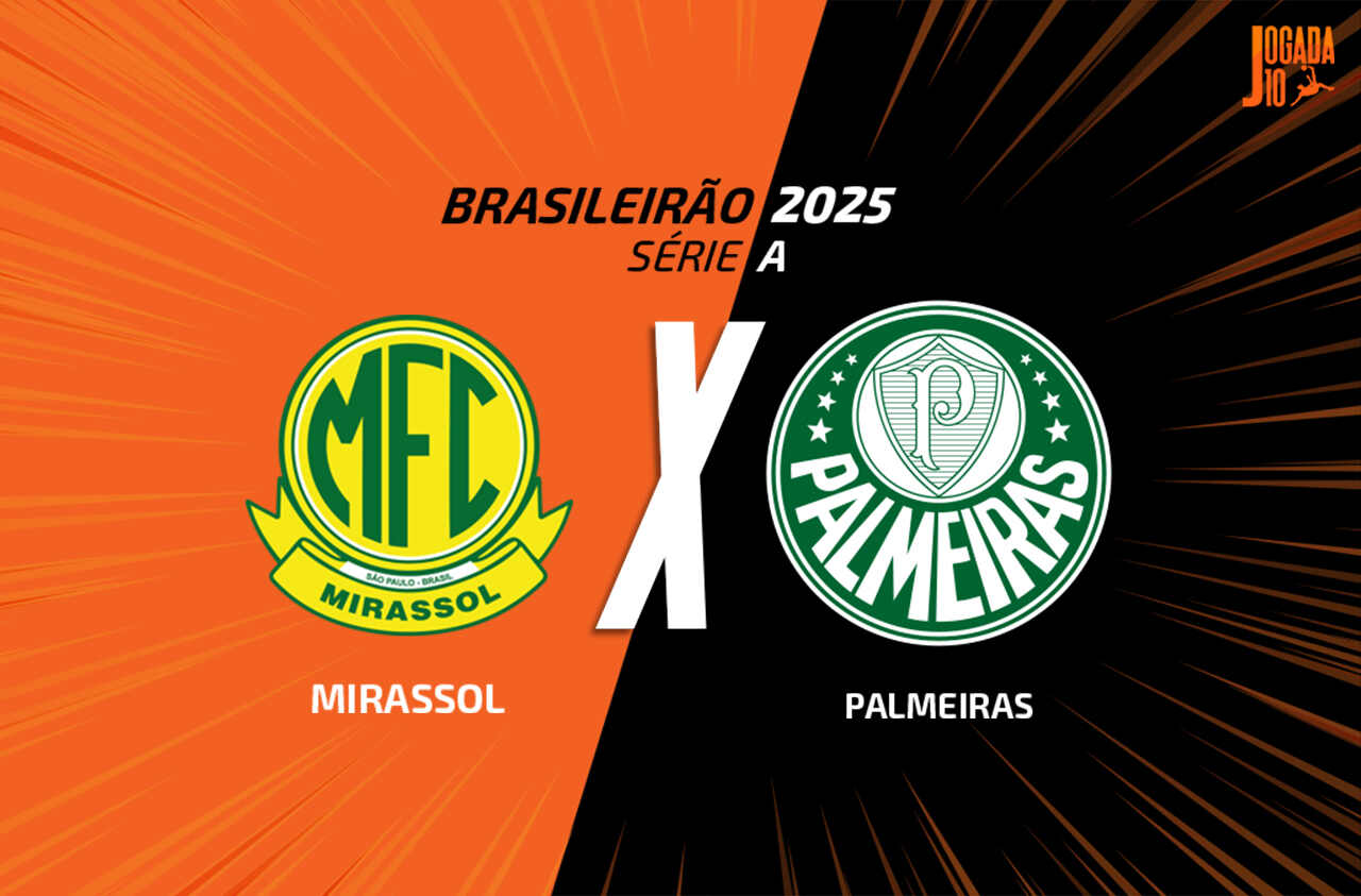 Mirassol x Palmeiras: onde assistir, escalações e arbitragem
