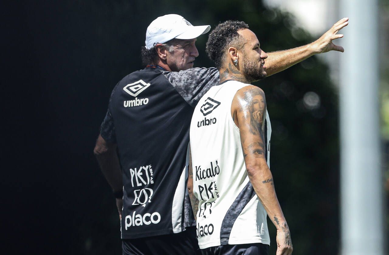 Neymar treina e encara o Remo; Gabriel Menino desfalca o Santos