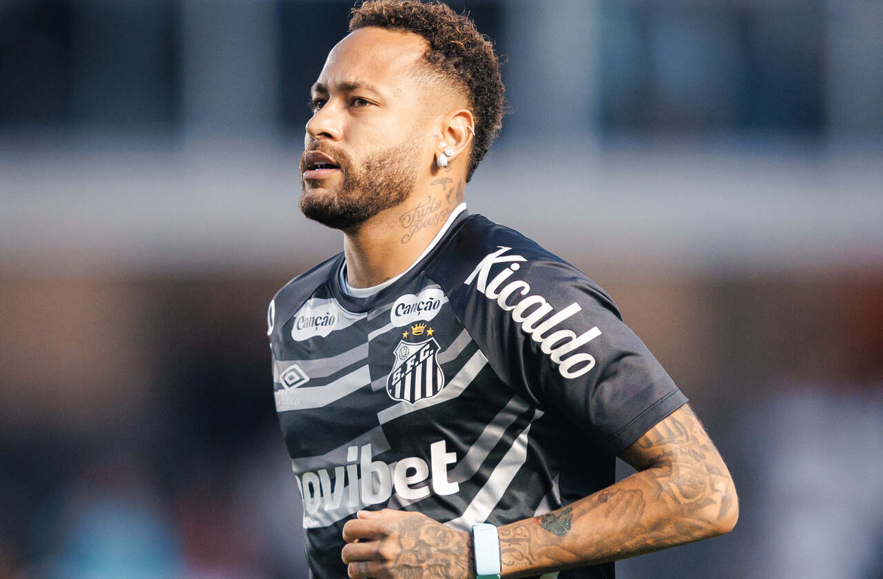 Neymar desfalca o Santos contra o Palmeiras 
