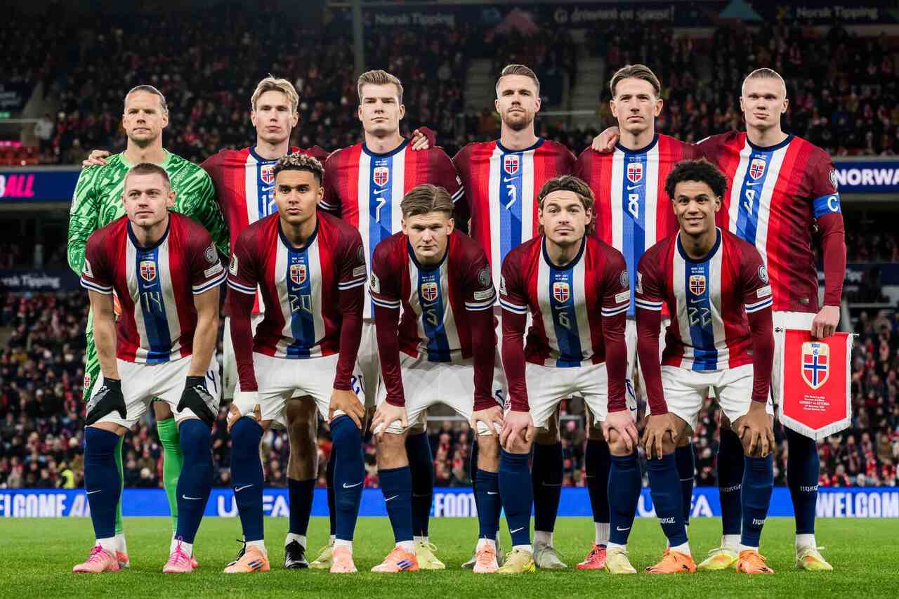 Como chega a Noruega para a Copa do Mundo