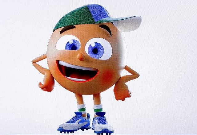 Novo e repaginado mascote Amarelinho