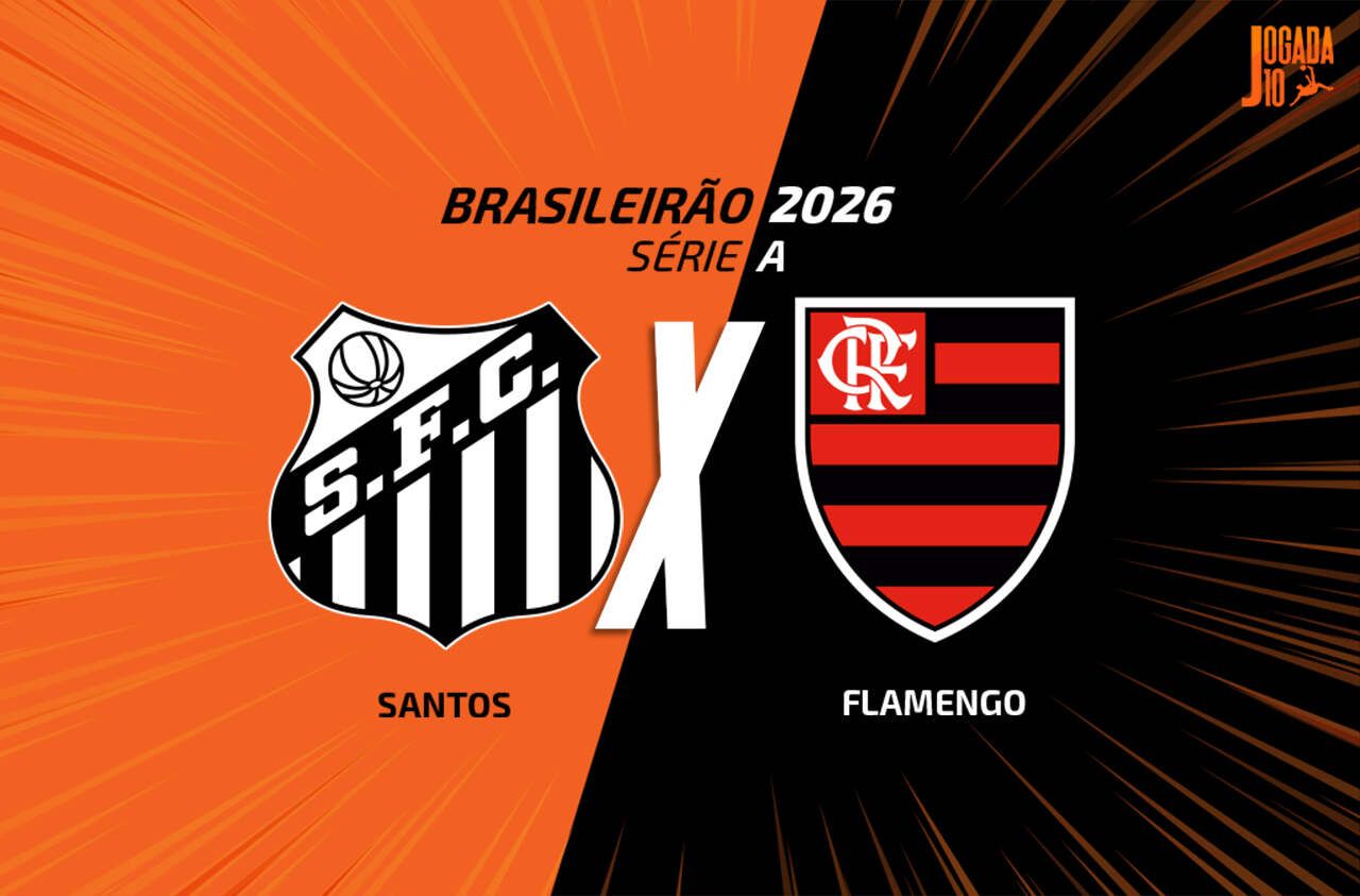 Santos x Flamengo: onde assistir, escalações e arbitragem