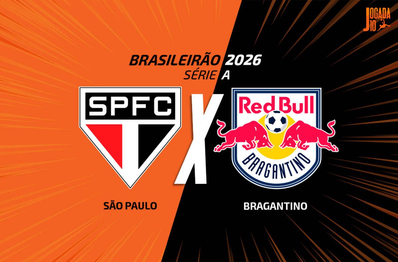 São Paulo x Bragantino: transmissão, escalação e arbitragem São Paulo x Bragantino: transmissão, escalação e arbitragem