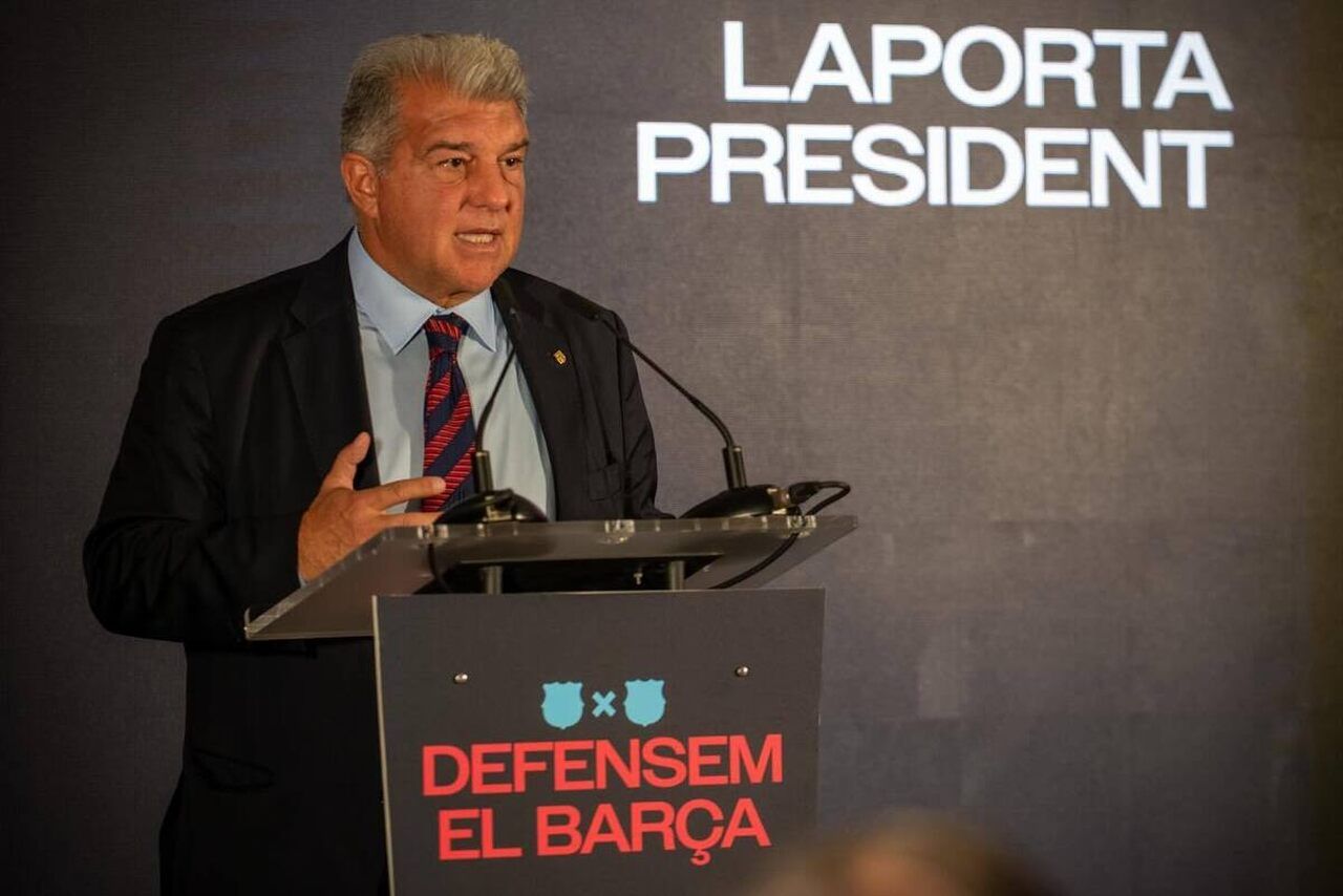 Presidente do Barcelona admite preocupação com Raphinha