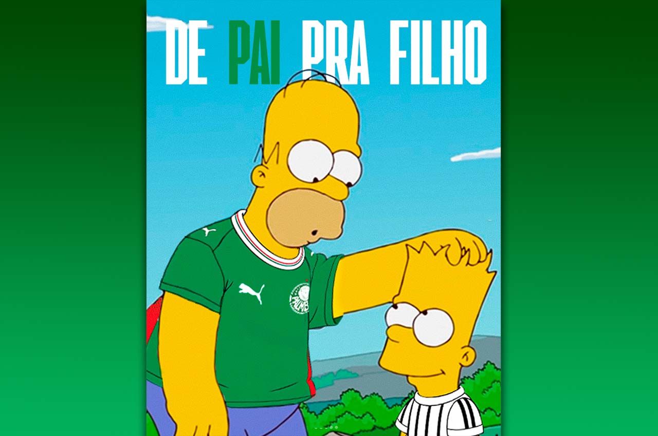 Após goleada, Palmeiras provoca Corinthians nas redes
